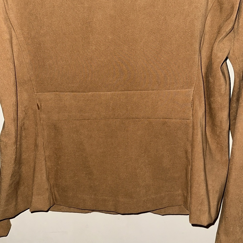 Vintage R&K suede button down top - Picture 11 of 11